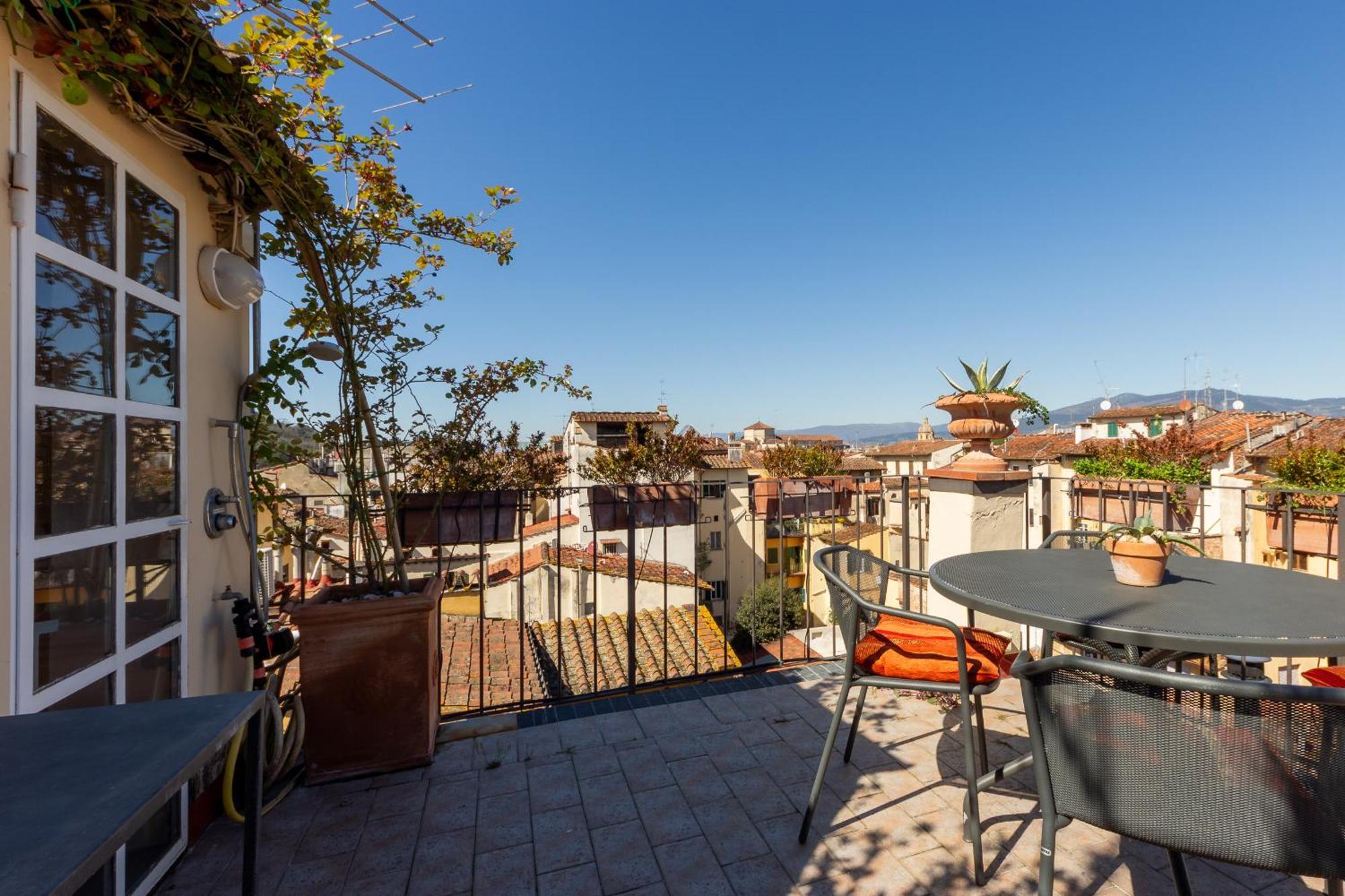 Borgo Tegolaio Terrace Apartment Firenze Bagian luar foto