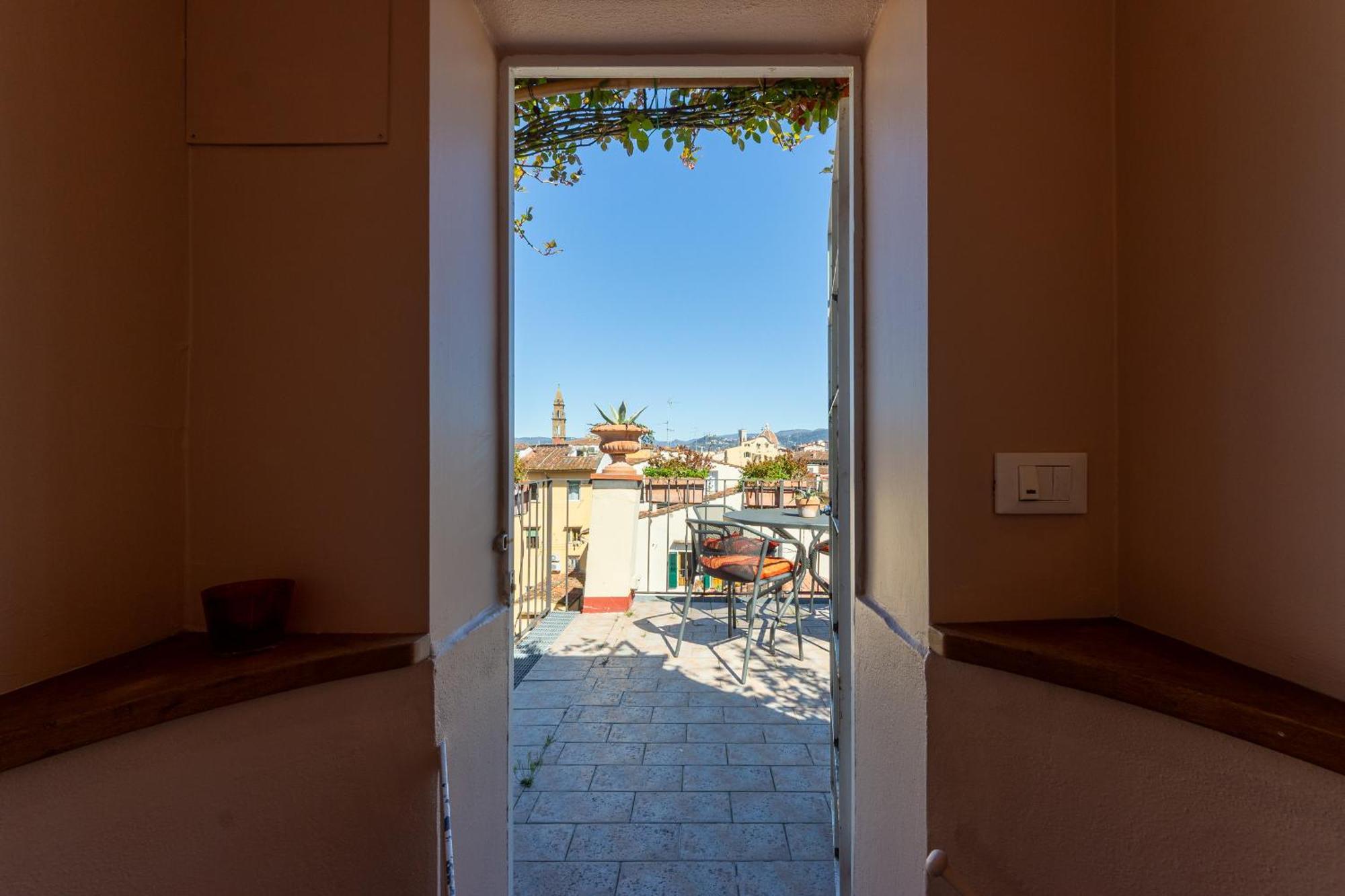 Borgo Tegolaio Terrace Apartment Firenze Bagian luar foto